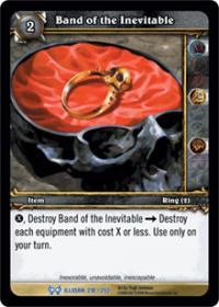 warcraft tcg archives band of the inevitable foil