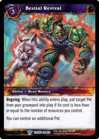 warcraft tcg throne of the tides bestial revival