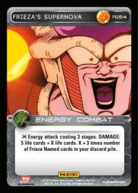 dragonball z base set dbz frieza s supernova