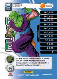 dragonball z base set dbz piccolo unleashed