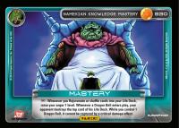 dragonball z base set dbz namekian knowledge mastery starter