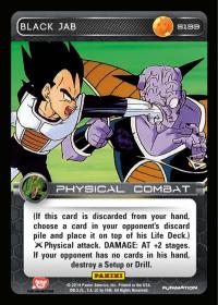 dragonball z base set dbz black jab