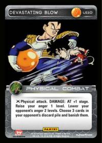 dragonball z base set dbz devastating blow foil