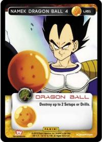 dragonball z base set dbz namek dragon ball 4 foil