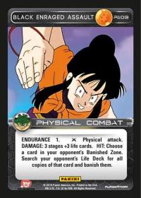 dragonball z heroes and villains black enraged assault foil