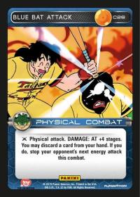 dragonball z heroes and villains blue bat attack foil