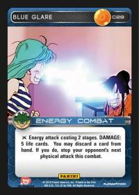 dragonball z heroes and villains blue glare foil
