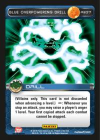 dragonball z heroes and villains blue overpowering drill foil