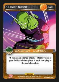 dragonball z heroes and villains orange nudge foil