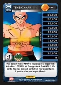 dragonball z heroes and villains tenshinhan prepared