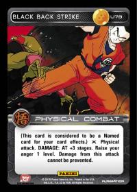 dragonball z the movie collection black back strike foil