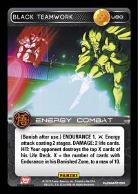 dragonball z the movie collection black teamwork foil