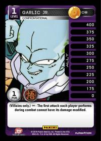 dragonball z the movie collection garlic jr confrontational foil