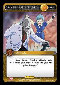 dragonball z the movie collection orange captivity drill foil