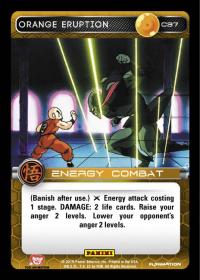 dragonball z the movie collection orange eruption foil