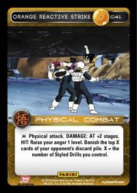 dragonball z the movie collection orange reactive strike
