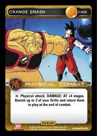 dragonball z the movie collection orange smash foil