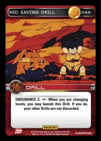dragonball z the movie collection red saving drill foil
