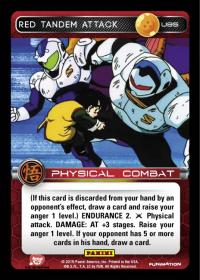 dragonball z the movie collection red tandem attack foil