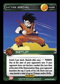 dragonball z the movie collection saiyan arrival foil