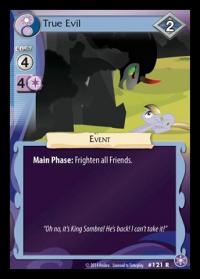 my little pony the crystal games true evil foil