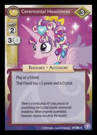 my little pony the crystal games ceremonial headdress foil