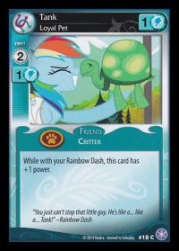 my little pony the crystal games tank loyal pet foil