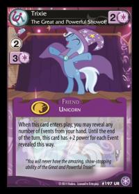 my little pony the crystal games trixie the great and powerful showoff