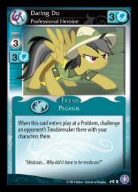my little pony the crystal games daring do professional heroine foil