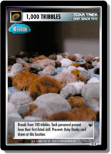 1,000 Tribbles (Rescue)