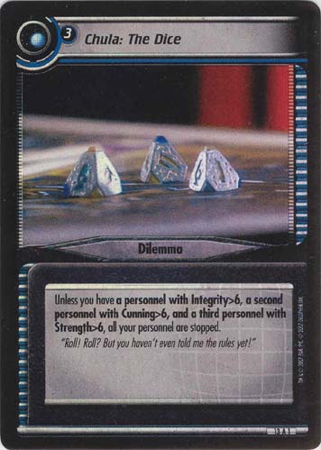 Chula: The Dice (Foil)