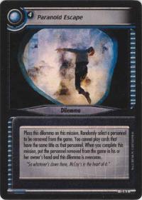 star trek 2e in a mirror darkly paranoid escape foil