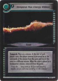 star trek 2e in a mirror darkly temporal flux energy ribbon foil