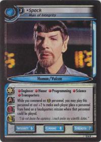 star trek 2e in a mirror darkly spock man of integrity foil