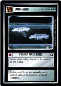 star trek 1e enterprise collection starfleet phaser pistol