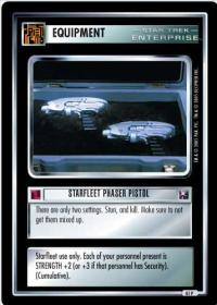 star trek 1e enterprise collection starfleet phaser pistol