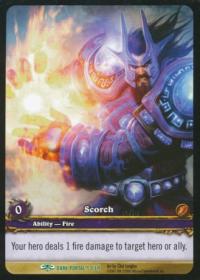 warcraft tcg extended art scorch ea