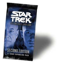 star trek 2e star trek 2e sealed product 2e premiere booster pack