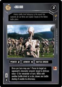 star wars ccg theed palace 3b3 888