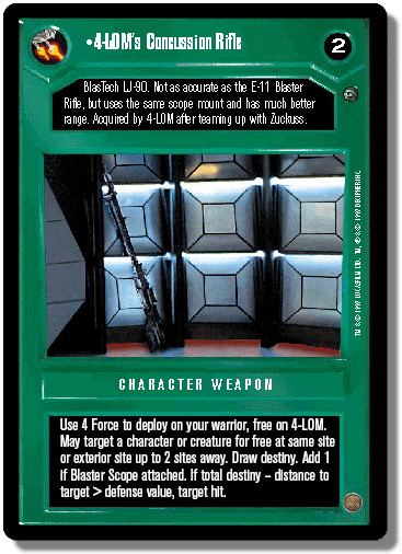 4-LOM's Concussion Rifle (WB)