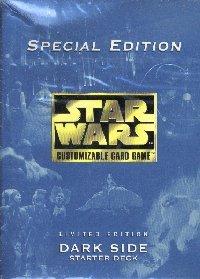 star wars ccg star wars sealed product special edition starter deck dark