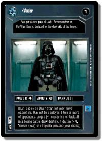 star wars ccg anthologies sealed deck premium vader