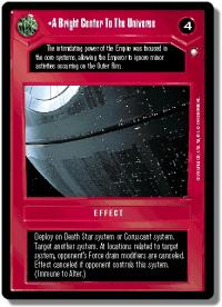 star wars ccg special edition a bright center to the universe