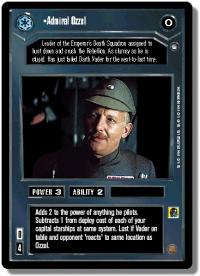 star wars ccg hoth limited admiral ozzel