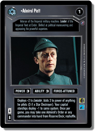 Admiral Piett (FOIL)