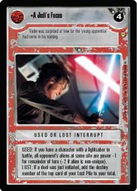 star wars ccg tatooine a jedi s focus