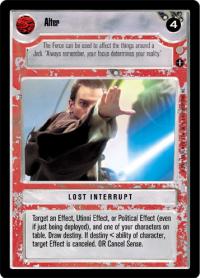 star wars ccg coruscant alter light