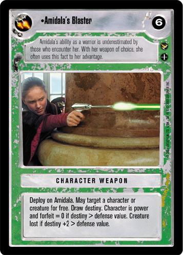 Amidala's Blaster (FOIL)