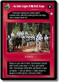 star wars ccg endor an entire legion of my best troops