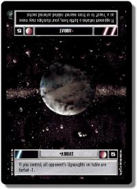 star wars ccg dagobah limited anoat dark